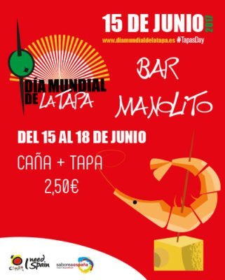 Apunta está fecha en tu agenda. El evento debe incluir el día 15 de junio aunque puede empezar o terminar días antes o después.
