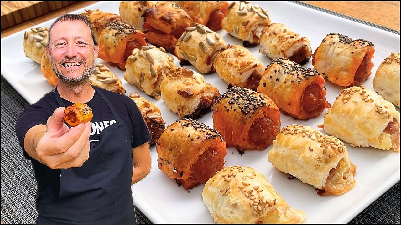 “SALADITOS DE HOJALDRE”
🎉 Hoy te enseño cómo preparar un surtido de saladitos de fiesta con una sola lámina de hojaldre. Rápidos, sabrosos y perfectos para sorprender sin complicarte. ¡Quedarás como un chef en cualquier celebración! 🥳➡️ Vídeo Receta paso a paso en el link de mi biografía (Link Tree)#guillerodriguez #Saladitos #Aperitivos #Recetas #cocina #tapas #pinchos #canapes #hojaldre #recetasnavideñas #aperitivotime #food #foodies #videorecetas #recetas #cocina #bocaditos