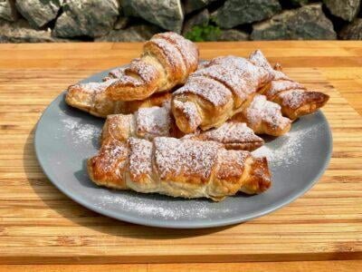 CROISANTS RÁPIDOS de Chocolate 🍫 Freidora de Aire