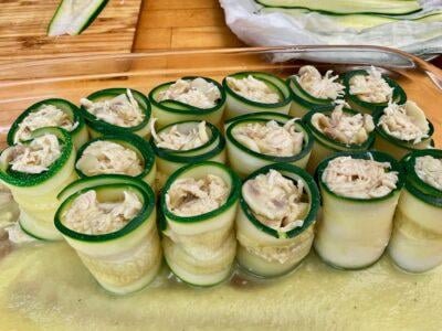 CALABACINES RELLENOS Receta Saludable