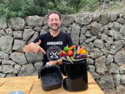 VERDURITA ASADA perfecta 👍🏻 en FREIDORA DE AIRE (Fácil y Rápido)