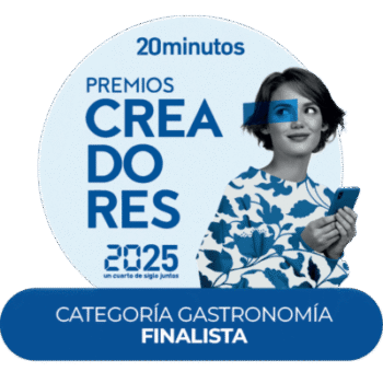 FINALISTA PREMIOS CREADORES 20 MINUTOS CATEGORIA GASTRONOMIA